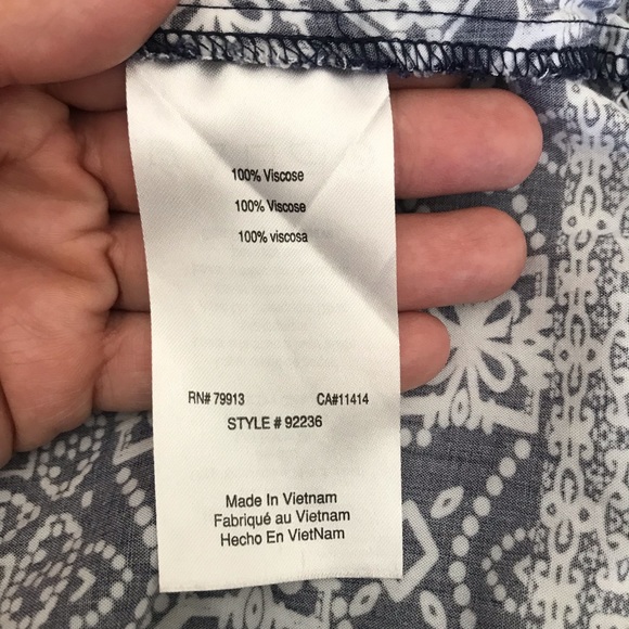 Jessica Simpson Maternity Maxi Dress Boho XL - Picture 9 of 10